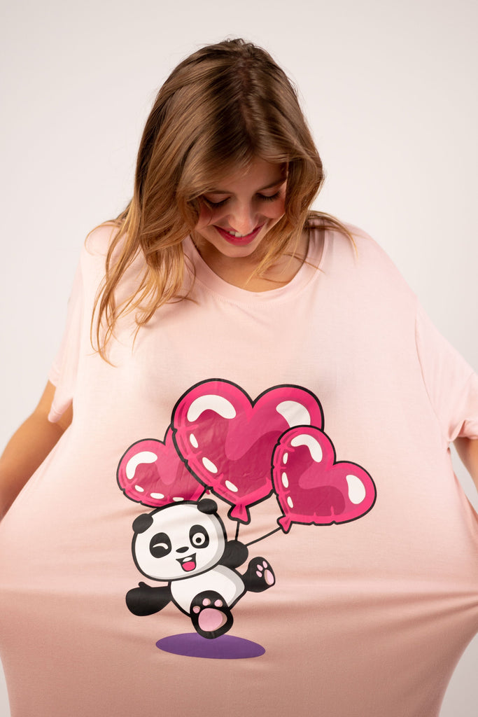SweetPlaid™ Pink Panda PJs