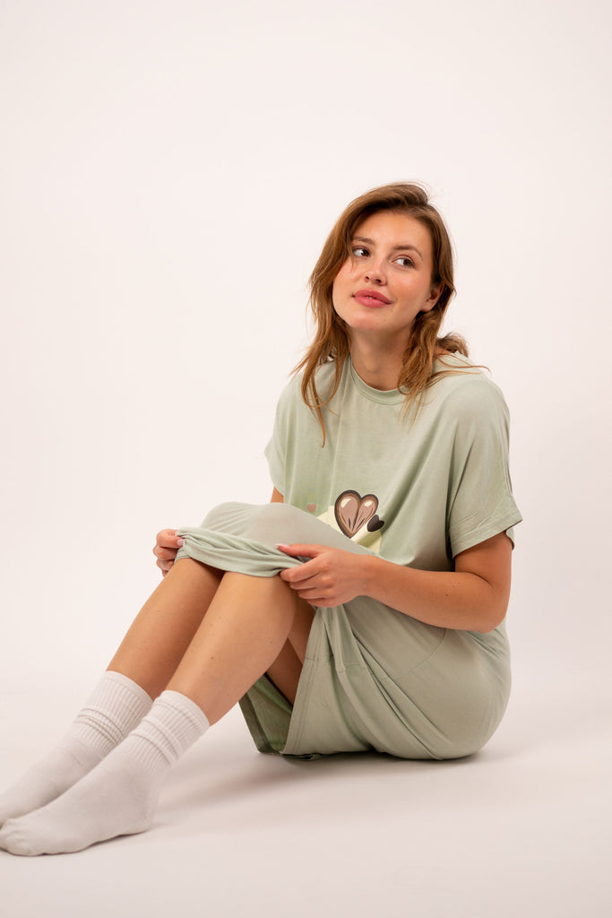 SweetPlaid™ Green Avocado PJs