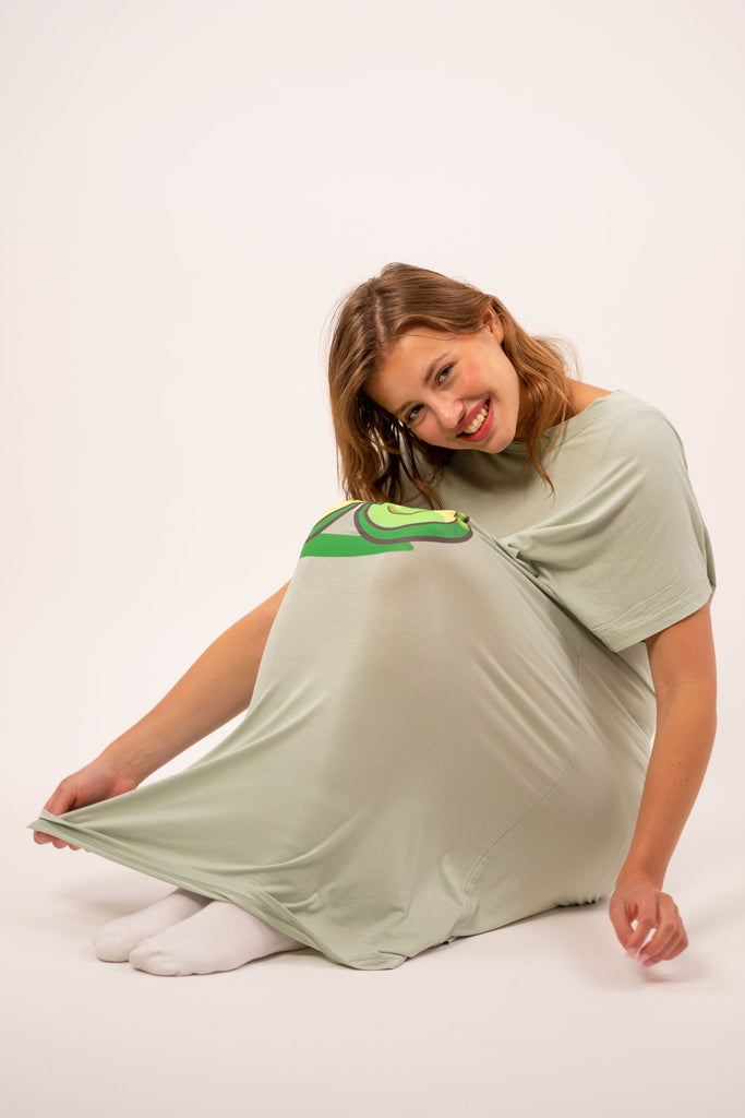 SweetPlaid™ Green Avocado PJs