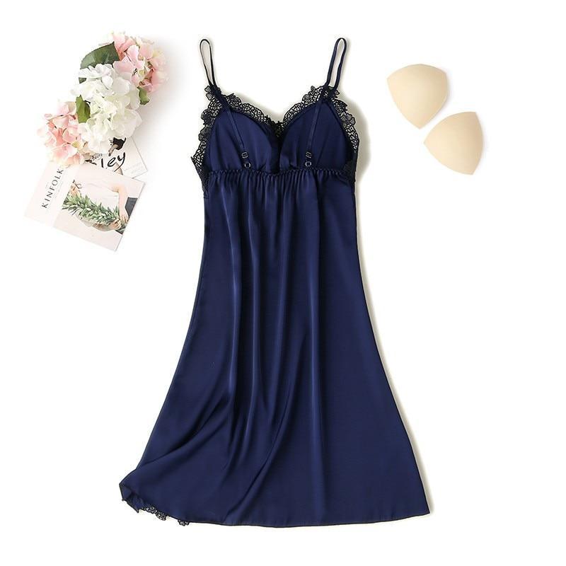 SweetSilk - Ultra Soft Luxury Satin Nightie Set of 5 pieces